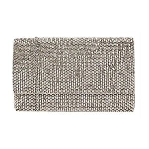 Reiss Silver Clutch Bag